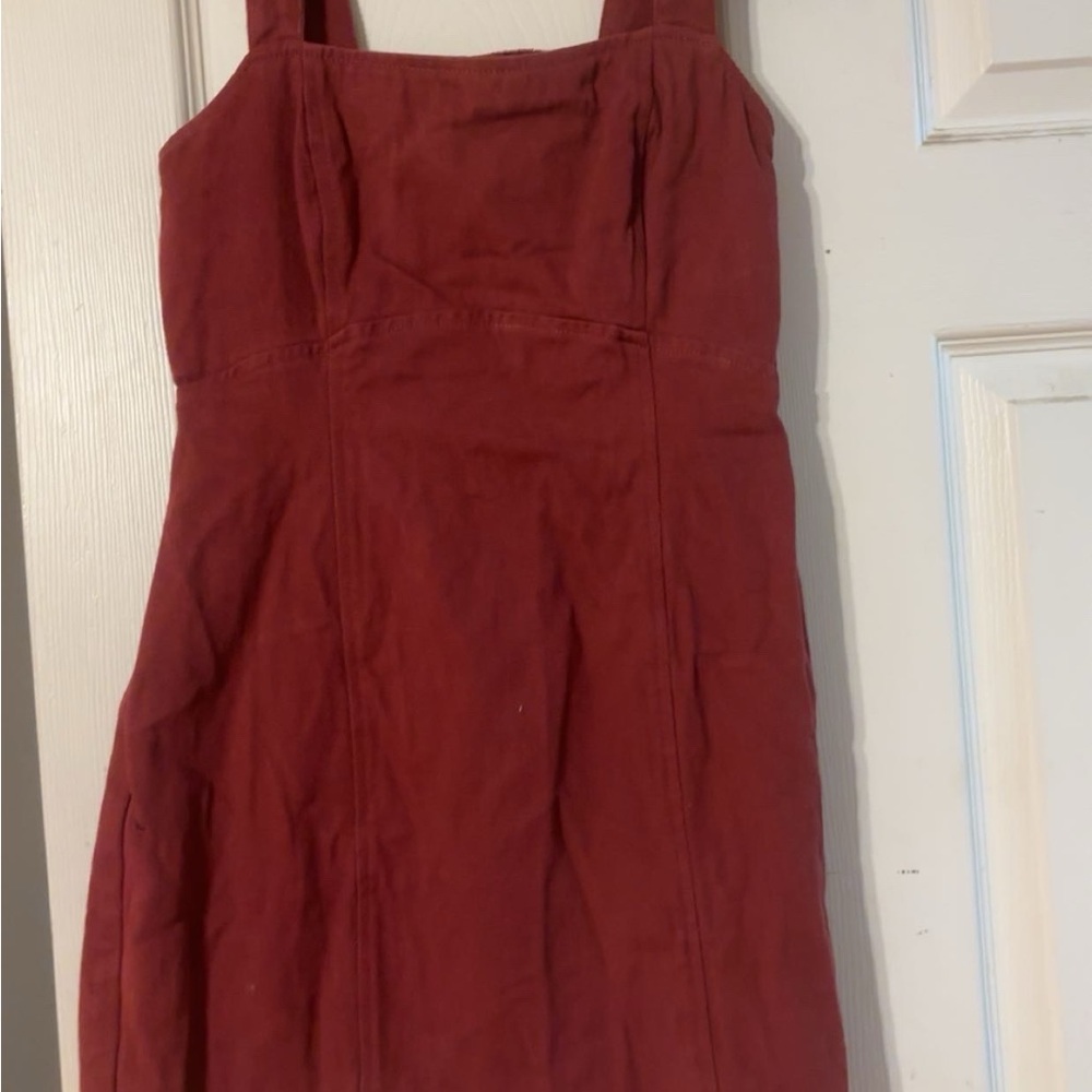 Maroon boutique dress